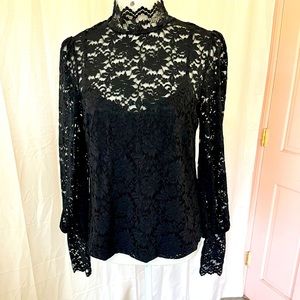 Lace blouse with cami